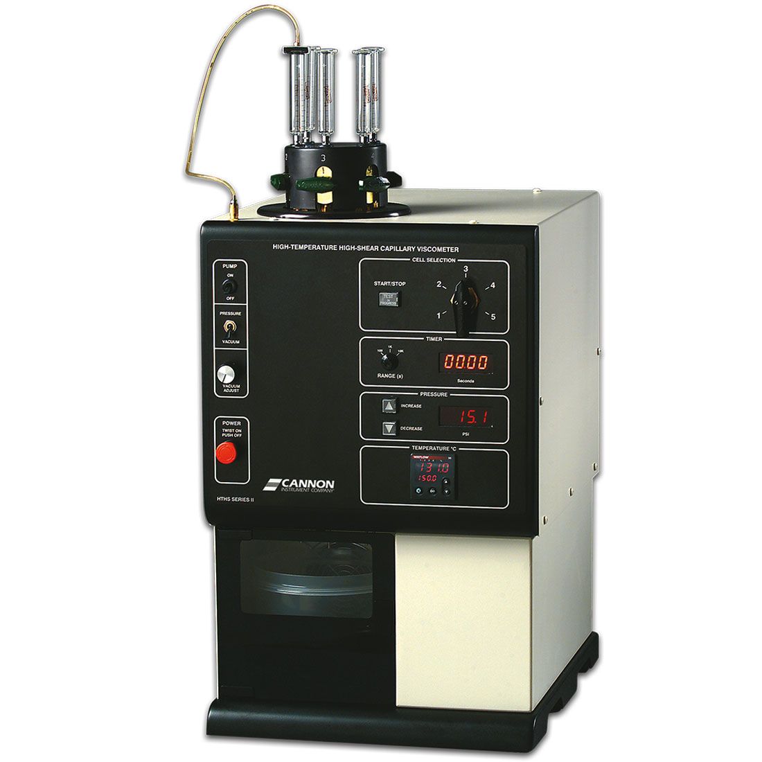 HTHS Series II, вязкость масел, высокая температура, высокий сдвиг, ASTM D5481, SAE J300, лабораторный вискозиметр, Cannon Instrument